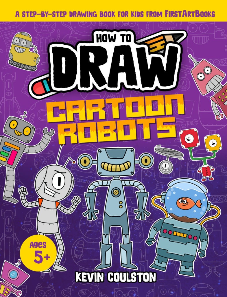 Cover of How to Draw: Cartoon Robots