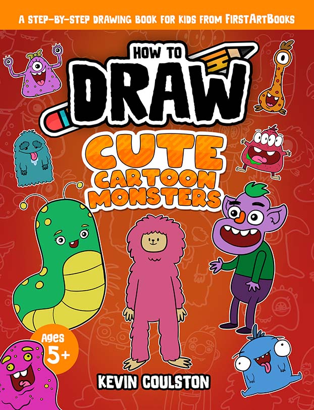 Cover of How to Draw: Cute Cartoon Monsters