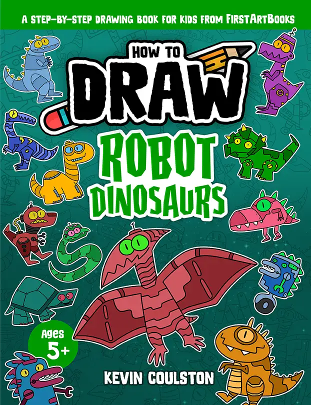 Cover of How to Draw: Robot Dinosaurs