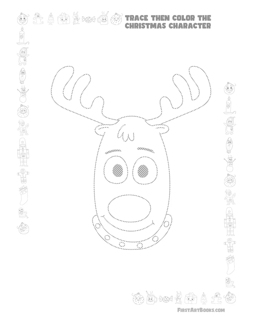 Reindeer free printable